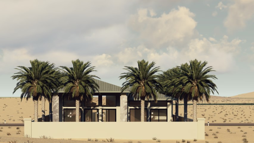 4. Rear Elevational View
