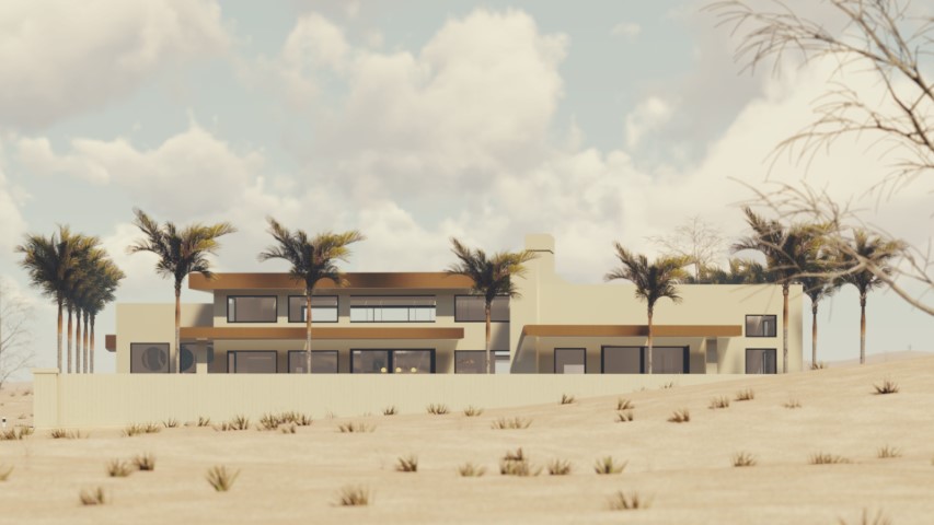 4. Rear Elevational View